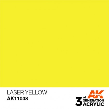 Laser Yellow - Standard - Peinture 3ème Gen.