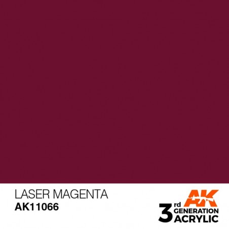 Laser Magenta- Standard - Peinture 3ème Gen.